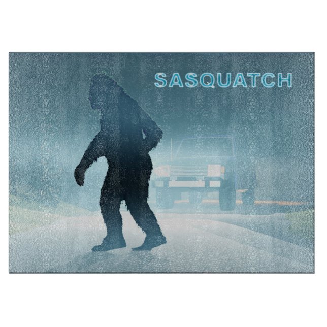 Tabla De Cortar Encuentro de Sasquatch (Anverso)
