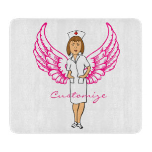 Tabla De Cortar Enfermera Angel Wings Thunder_Cove