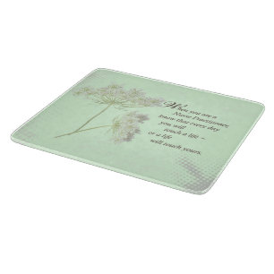 Tabla De Cortar Enfermera practicante Touch Lives Wildflower