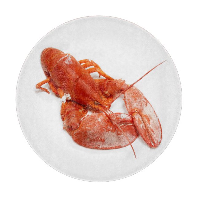 Tabla de cortar entera de la langosta (Anverso)