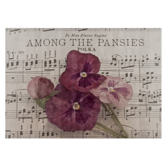 Tabla De Cortar Entre las pansias (Anverso)