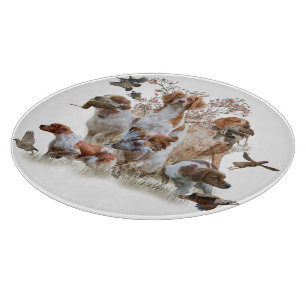 Tabla De Cortar Epagneul Breton, Bretaña Spaniel