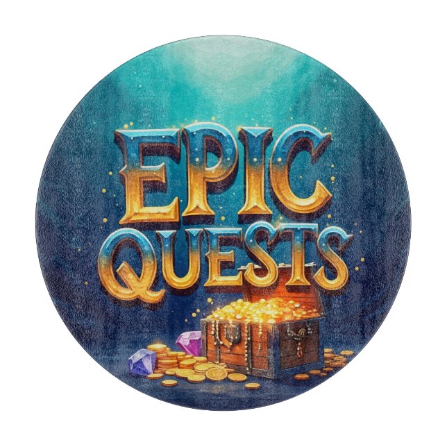Tabla De Cortar Epic Quests (Anverso)