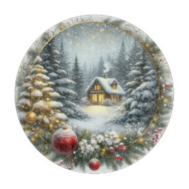 Tabla De Cortar Es una Navidad blanca