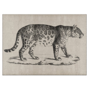 Tabla De Cortar Esbozo Leopardo de Brodtmann