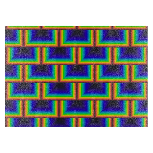 Tabla De Cortar Escalas cuadradas de espectro solar (Anverso)