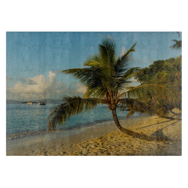 Tabla De Cortar Escénico de playa (Anverso)