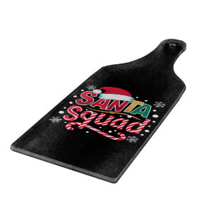 Tabla De Cortar Escuadrón de Santa Equipo de Navidad Equipo Famili