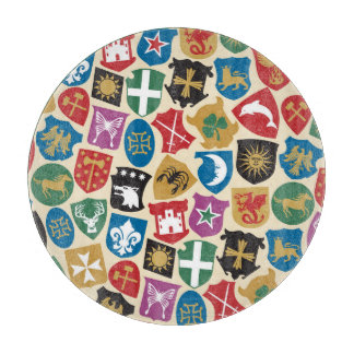 Tabla De Cortar Escudo de armas: Antecedentes heráldicos.