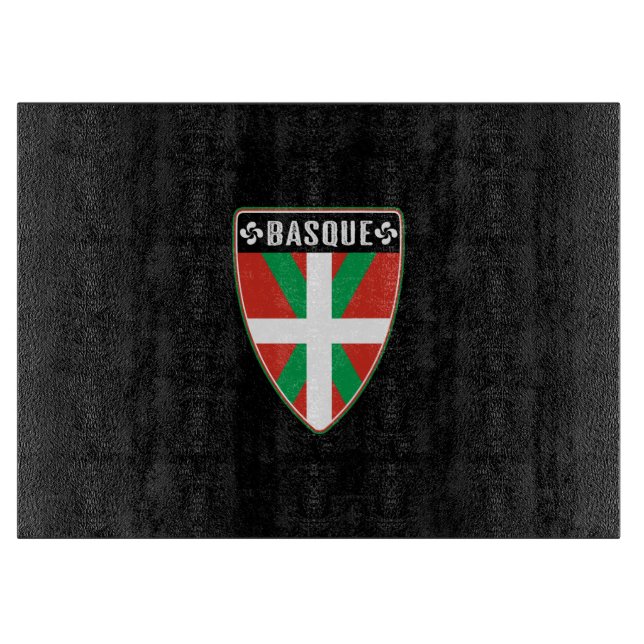 Tabla De Cortar Escudo del País Vasco (Anverso)