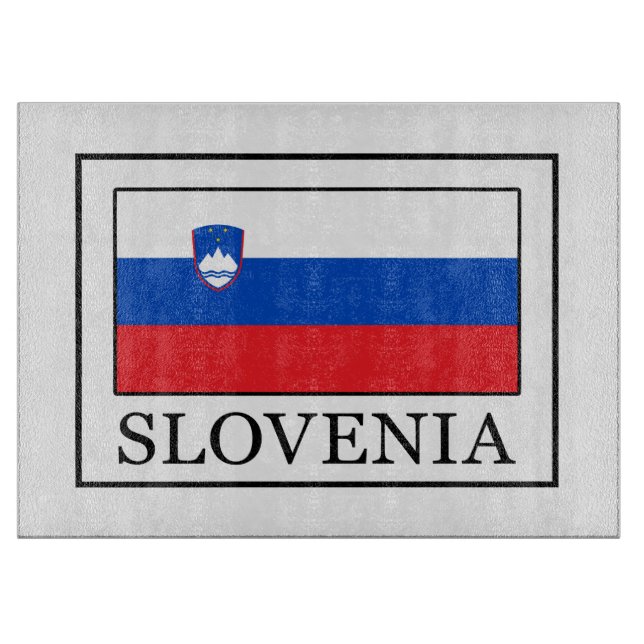 Tabla De Cortar Eslovenia (Anverso)