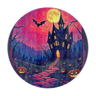 Tabla De Cortar Espectacular Halloween Hauned Mansion Art