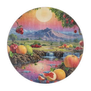 Tabla De Cortar Espectro de fruta de color completo 1