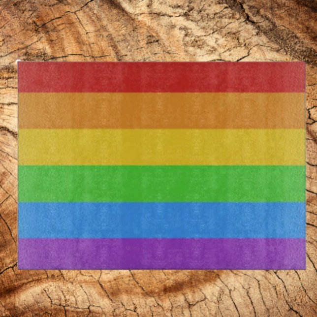 Tabla De Cortar Espectro de Vidrio de Orgullo (Subido por el creador)