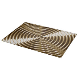 Tabla De Cortar Espiral del metal del oro