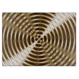 Tabla De Cortar Espiral del metal del oro