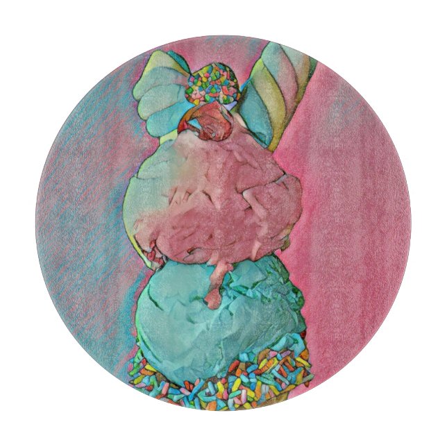 Tabla De Cortar Espolvorines de helado (Anverso)