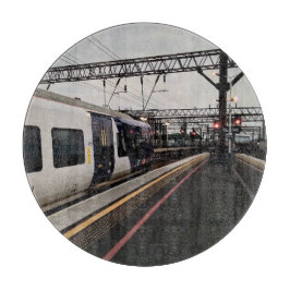 Tabla De Cortar Estación de Manchester, de noche