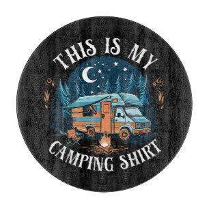 Tabla De Cortar Este Es Mi Camping Senderismo Divertido Campista