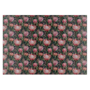 Tabla De Cortar Estética Botánica Protea Moderna