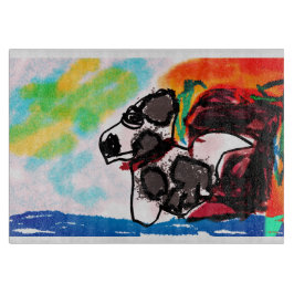 Tabla De Cortar Estilo de amante dálmata