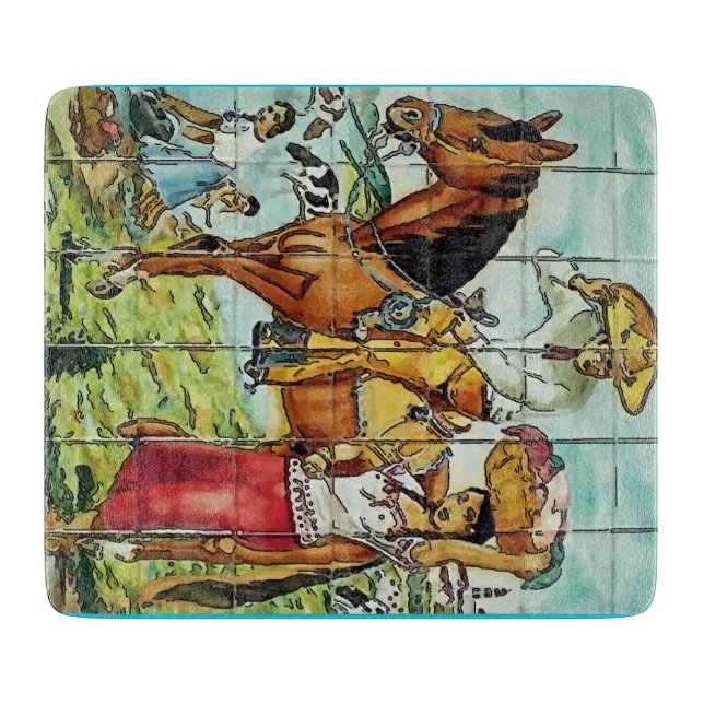 Tabla De Cortar Estilo de mosaico mexicano (Anverso)