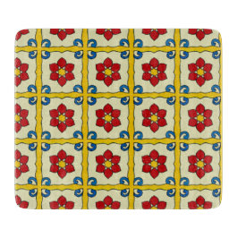 Tabla De Cortar Estilo de mosaico mexicano