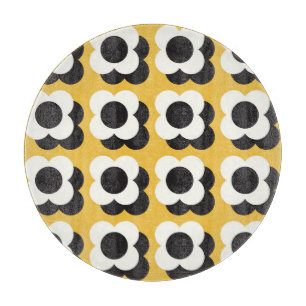 Tabla De Cortar Estilo escandinavo, patrón floral vintage