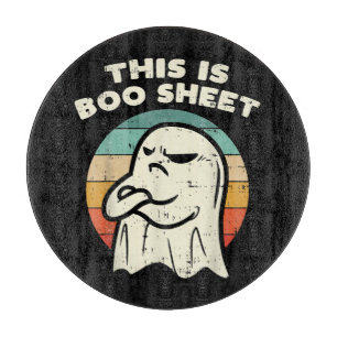 Tabla De Cortar Esto Es Fantasma De Hoja Boo