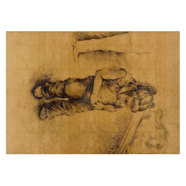 Tabla De Cortar Estoy perdido en Le Tianguie, México (Anverso)