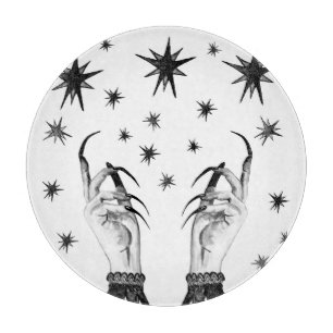 Tabla De Cortar Estrellas de Brujas: Antecedentes nocturnos de Hal
