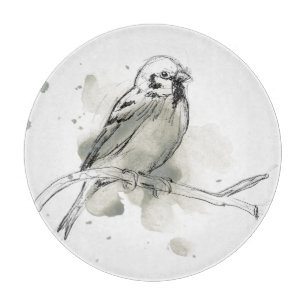 Tabla De Cortar Estudio gestual del pájaro