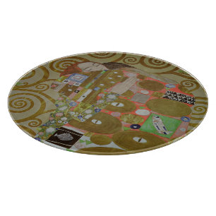 Tabla De Cortar Estudio para el cumplimiento, c.1905-09 (w/c y oro