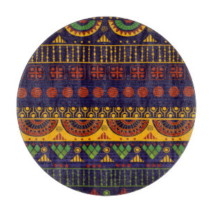 Tabla De Cortar Ética tribal: diseño de patrones sin foco.