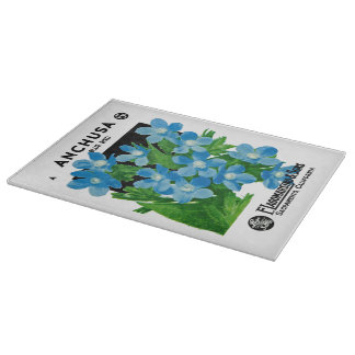 Tabla De Cortar Etiqueta de paquete de semilla de Anchusa