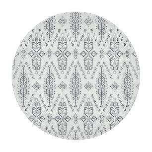 Tabla De Cortar Étnico Boho: De moda, desprovisto de la mano.