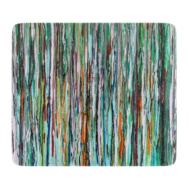 Tabla De Cortar Everglades Deco Glass Cutting Board (Anverso)