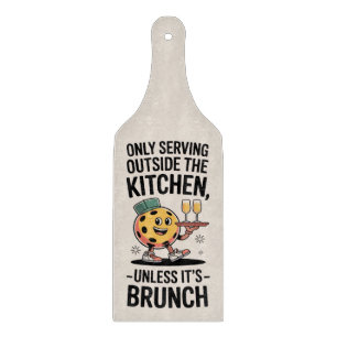 Tabla De Cortar Excepción de Brunch por Infracción de la Cocina de
