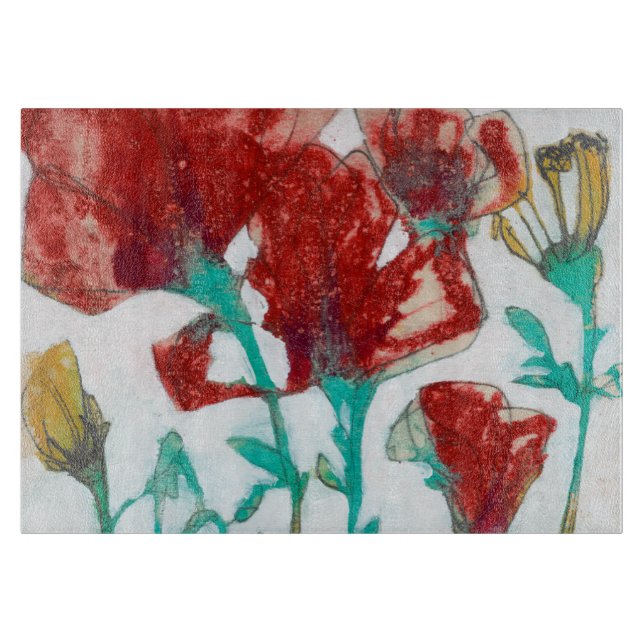 Tabla De Cortar Expresión de flor II (Anverso)