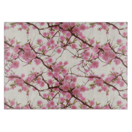 Tabla De Cortar Exquisitos florines de cerezo