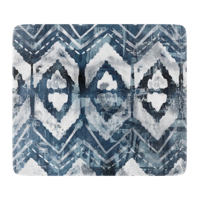 Tabla De Cortar Extracción del añil - geométrica (Anverso)