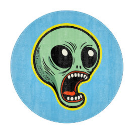 Tabla De Cortar Extranjero gritando