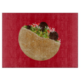 Tabla De Cortar Falafel Sandwich Cutting Board