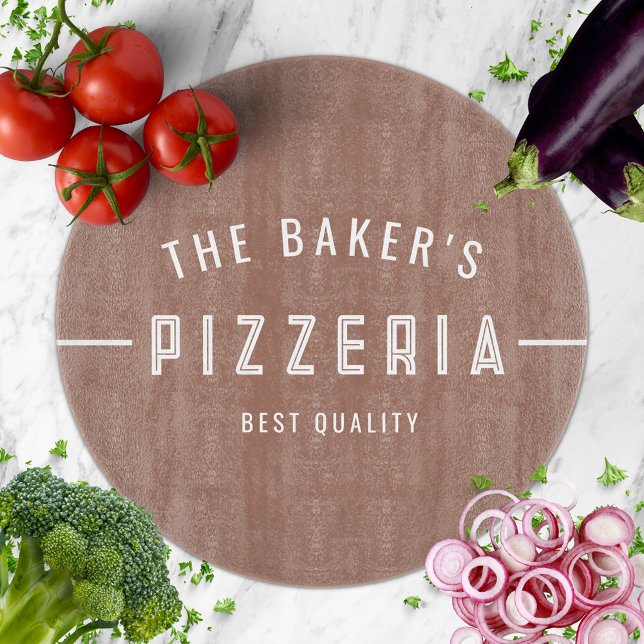 Tabla De Cortar Familia Rústica Única: Pizzeria Pizza (Subido por el creador)