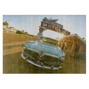 Tabla De Cortar Famoso motel Blue Swallow en la Ruta 66