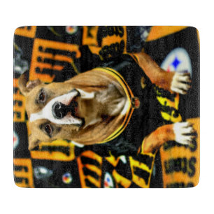 Tabla De Cortar Fanático de Pitbull Rescue Dog