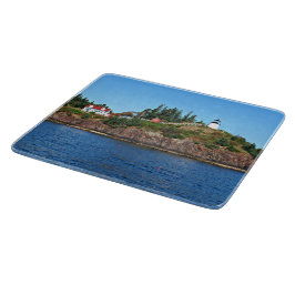Tabla De Cortar Faro de cabeza de búho, placa de corte Maine