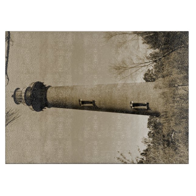 Tabla De Cortar Faro de Currituck (Anverso)
