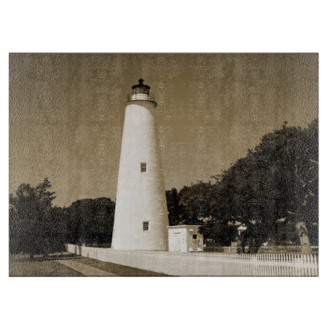 Tabla De Cortar Faro de Ocracoke (Anverso)
