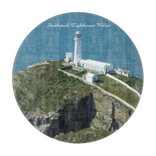 Tabla De Cortar Faro de Southstack Gales.